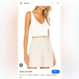 Shashi Classic Coin Belt from Revolve - O/S